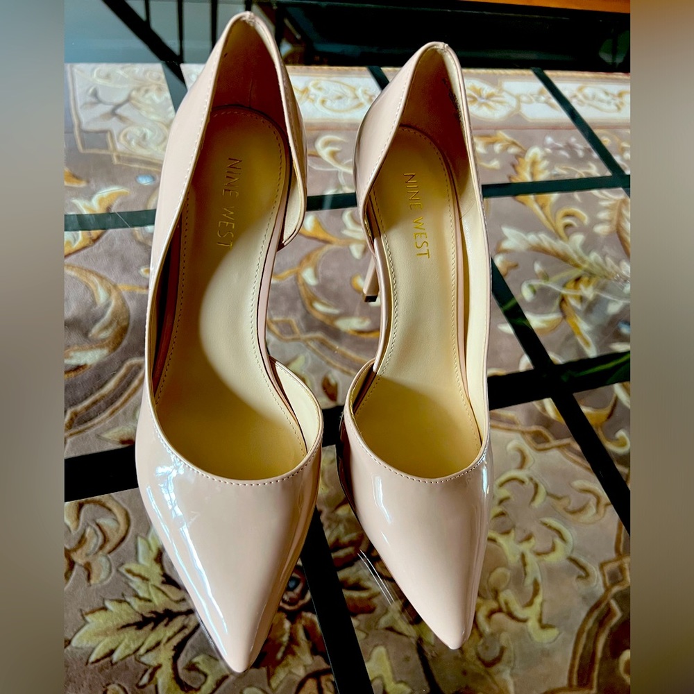Nine West Nude Color Stiletto Heels 7.5